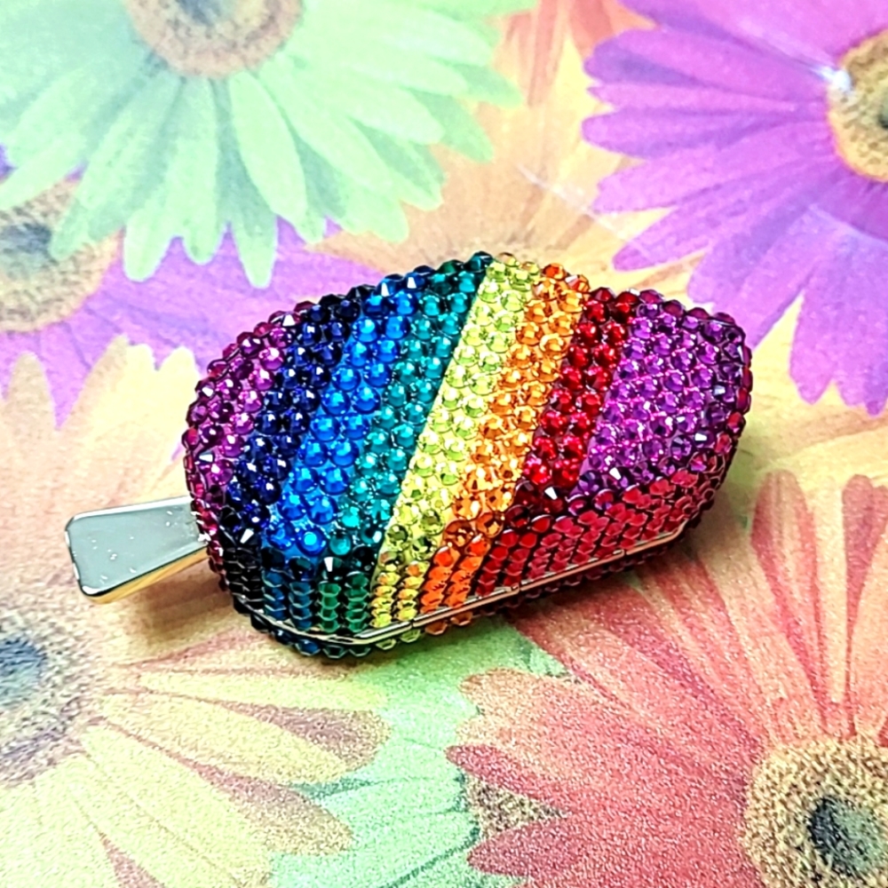 JUDITH LEIBER COUTURE 🌈 Popsicle-Shaped Pillbox